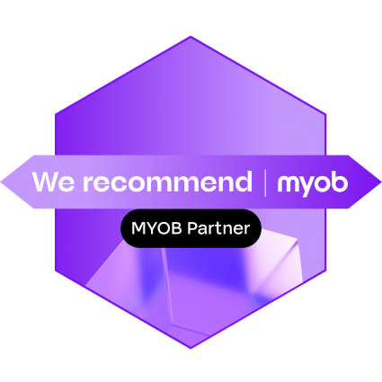 We recommend MYOB badge We recommend MYOB badge