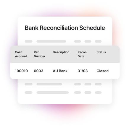 Product UI bank reconciliation Product UI bank reconciliation