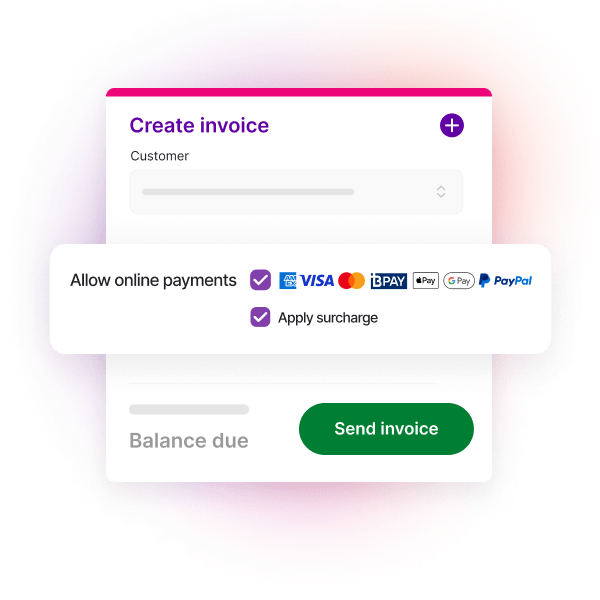 online invoice payment create invoice