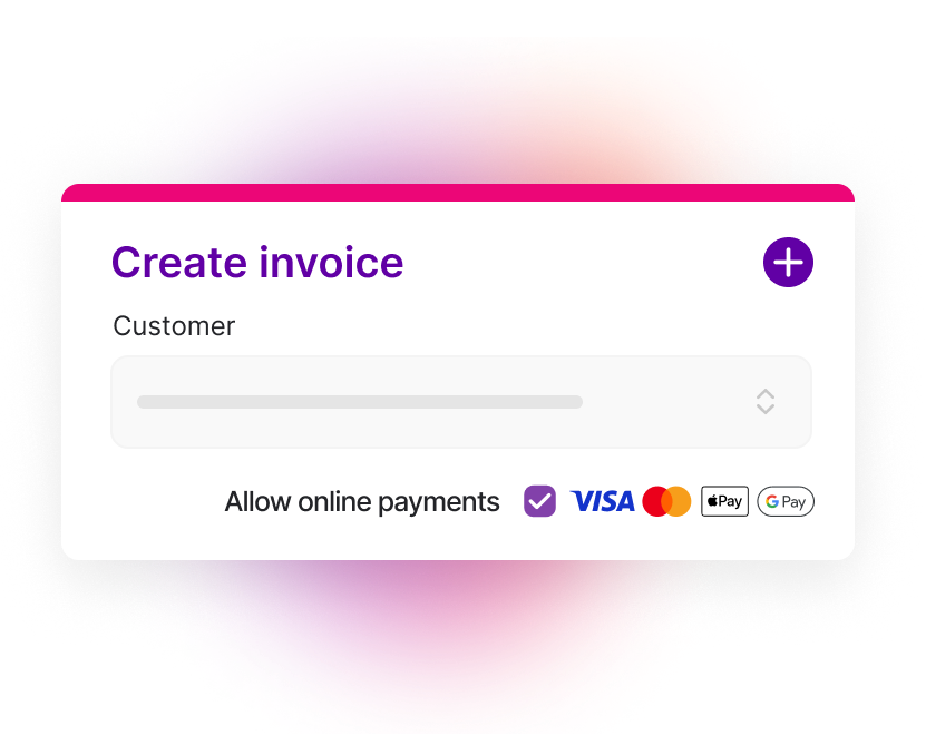 online invoice payment create invoice